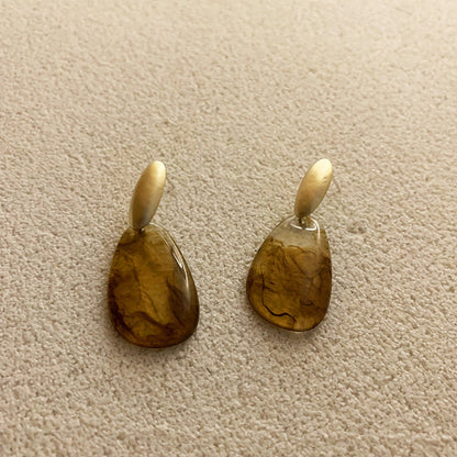 Resin Acrylic Earrings