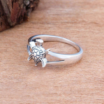 Personalized Tortoise Rings