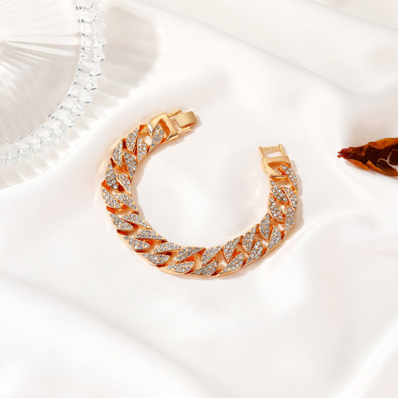Cuban Thick Link Chain Bracelet