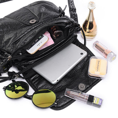 Crossbody Soft PU Leather Shoulder Bag