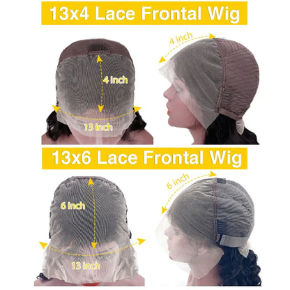 Deep Wave HD Lace Front Human Hair Wig