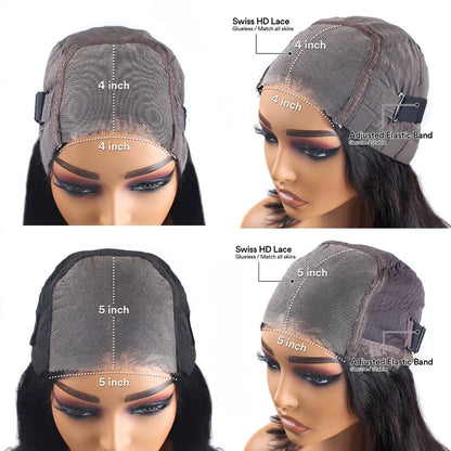 Hd Lace Frontal Curly Glueless Wigs